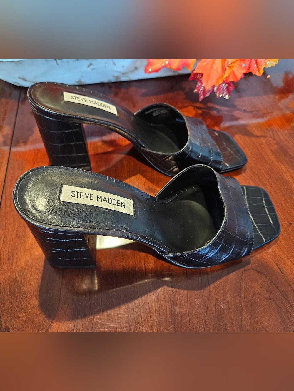 Steve Madden Womens Alaya Slide Sandals Size 9M